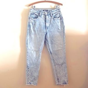 A&F High Rise Mom Jeans